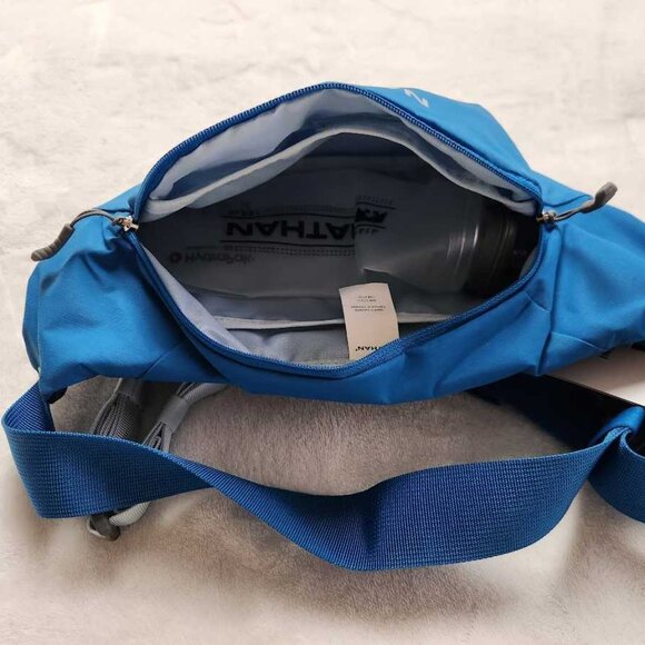 New Nathan Limitless Run 2L hydration sling fanny bag in Deep Blue - Picture 10 of 14